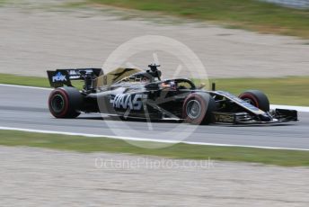 World © Octane Photographic Ltd. Formula 1 – Spanish GP. Qualifying. Rich Energy Haas F1 Team VF19 – Romain Grosjean. Circuit de Barcelona Catalunya, Spain. Saturday 11th May 2019.