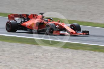 World © Octane Photographic Ltd. Formula 1 – Spanish GP. Qualifying. Scuderia Ferrari SF90 – Sebastian Vettel. Circuit de Barcelona Catalunya, Spain. Saturday 11th May 2019.