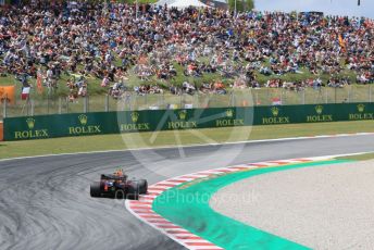 World © Octane Photographic Ltd. Formula 1 – Spanish GP. Qualifying. Aston Martin Red Bull Racing RB15 – Pierre Gasly. Circuit de Barcelona Catalunya, Spain. Saturday 11th May 2019.