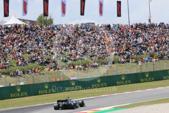 World © Octane Photographic Ltd. Formula 1 – Spanish GP. Qualifying. Mercedes AMG Petronas Motorsport AMG F1 W10 EQ Power+ - Lewis Hamilton. Circuit de Barcelona Catalunya, Spain. Saturday 11th May 2019.