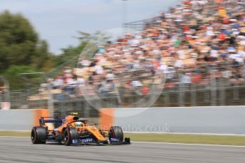 World © Octane Photographic Ltd. Formula 1 – Spanish GP. Qualifying. McLaren MCL34 – Lando Norris. Circuit de Barcelona Catalunya, Spain. Saturday 11th May 2019.
