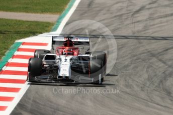 World © Octane Photographic Ltd. Formula 1 – Spanish GP. Qualifying. Alfa Romeo Racing C38 – Kimi Raikkonen. Circuit de Barcelona Catalunya, Spain. Saturday 11th May 2019.