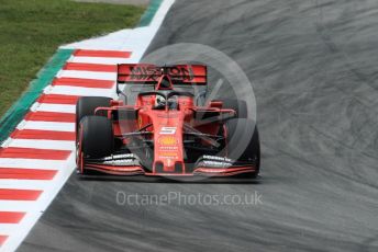 World © Octane Photographic Ltd. Formula 1 – Spanish GP. Qualifying. Scuderia Ferrari SF90 – Sebastian Vettel. Circuit de Barcelona Catalunya, Spain. Saturday 11th May 2019.