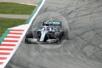 World © Octane Photographic Ltd. Formula 1 – Spanish GP. Qualifying. Mercedes AMG Petronas Motorsport AMG F1 W10 EQ Power+ - Valtteri Bottas. Circuit de Barcelona Catalunya, Spain. Saturday 11th May 2019.