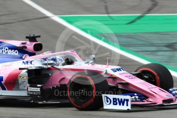 World © Octane Photographic Ltd. Formula 1 – Spanish GP. Qualifying. SportPesa Racing Point RP19 - Sergio Perez. Circuit de Barcelona Catalunya, Spain. Saturday 11th May 2019.