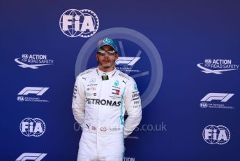 World © Octane Photographic Ltd. Formula 1 – Spanish GP. Qualifying. Mercedes AMG Petronas Motorsport AMG F1 W10 EQ Power+ - Lewis Hamilton. Circuit de Barcelona Catalunya, Spain. Saturday 11th May 2019.