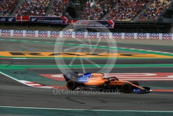 World © Octane Photographic Ltd. Formula 1 – Spanish GP. Qualifying. McLaren MCL34 – Lando Norris. Circuit de Barcelona Catalunya, Spain. Saturday 11th May 2019.