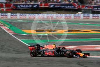 World © Octane Photographic Ltd. Formula 1 – Spanish GP. Qualifying. Aston Martin Red Bull Racing RB15 – Pierre Gasly. Circuit de Barcelona Catalunya, Spain. Saturday 11th May 2019.