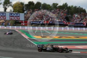 World © Octane Photographic Ltd. Formula 1 – Spanish GP. Qualifying. Rich Energy Haas F1 Team VF19 – Kevin Magnussen. Circuit de Barcelona Catalunya, Spain. Saturday 11th May 2019.
