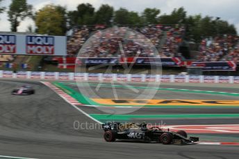 World © Octane Photographic Ltd. Formula 1 – Spanish GP. Qualifying. Rich Energy Haas F1 Team VF19 – Kevin Magnussen. Circuit de Barcelona Catalunya, Spain. Saturday 11th May 2019.
