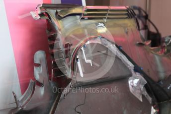 World © Octane Photographic Ltd. Formula 1 – Spanish GP. Qualifying. SportPesa Racing Point RP19 floor. Circuit de Barcelona Catalunya, Spain. Saturday 11th May 2019.