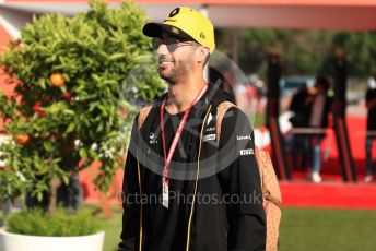 World © Octane Photographic Ltd. Formula 1 – Spanish GP. Friday Paddock. Renault Sport F1 Team RS19 – Daniel Ricciardo. Circuit de Barcelona Catalunya, Spain. Friday 10th May 2019.