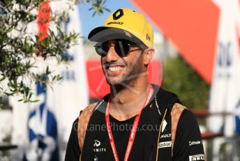 World © Octane Photographic Ltd. Formula 1 – Spanish GP. Friday Paddock. Renault Sport F1 Team RS19 – Daniel Ricciardo. Circuit de Barcelona Catalunya, Spain. Friday 10th May 2019.
