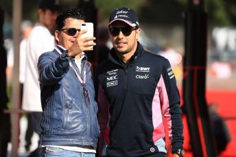 World © Octane Photographic Ltd. Formula 1 – Spanish GP. Friday Paddock. SportPesa Racing Point RP19 - Sergio Perez. Circuit de Barcelona Catalunya, Spain. Friday 10th May 2019.