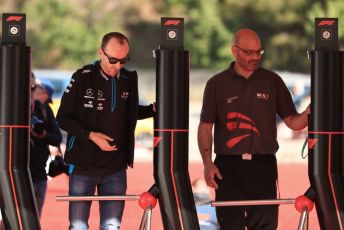 World © Octane Photographic Ltd. Formula 1 – Spanish GP. Friday Paddock. ROKiT Williams Racing – Robert Kubica. Circuit de Barcelona Catalunya, Spain. Friday 10th May 2019.