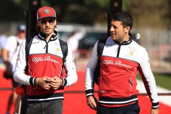 World © Octane Photographic Ltd. Formula 1 – Spanish GP. Friday Paddock. Alfa Romeo Racing C38 – Antonio Giovinazzi. Circuit de Barcelona Catalunya, Spain. Friday 10th May 2019.