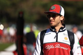 World © Octane Photographic Ltd. Formula 1 – Spanish GP. Friday Paddock. Alfa Romeo Racing C38 – Antonio Giovinazzi. Circuit de Barcelona Catalunya, Spain. Friday 10th May 2019.