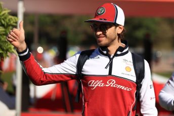 World © Octane Photographic Ltd. Formula 1 – Spanish GP. Friday Paddock. Alfa Romeo Racing C38 – Antonio Giovinazzi. Circuit de Barcelona Catalunya, Spain. Friday 10th May 2019.