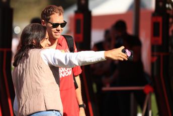 World © Octane Photographic Ltd. Formula 1 – Spanish GP. Friday Paddock. Scuderia Ferrari SF90 – Sebastian Vettel. Circuit de Barcelona Catalunya, Spain. Friday 10th May 2019.