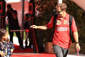 World © Octane Photographic Ltd. Formula 1 – Spanish GP. Friday Paddock. Scuderia Ferrari SF90 – Sebastian Vettel. Circuit de Barcelona Catalunya, Spain. Friday 10th May 2019.