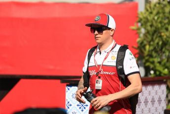 World © Octane Photographic Ltd. Formula 1 – Spanish GP. Friday Paddock. Alfa Romeo Racing C38 – Kimi Raikkonen. Circuit de Barcelona Catalunya, Spain. Friday 10th May 2019.