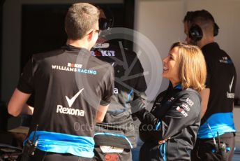 World © Octane Photographic Ltd. Formula 1 - Spanish GP. Paddock. Claire Williams - Deputy Team Principal of ROKiT Williams Racing. Circuit de Barcelona Catalunya, Spain. Saturday 11th May 2019.