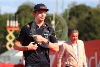 World © Octane Photographic Ltd. Formula 1 – Spanish GP. Paddock. Aston Martin Red Bull Racing RB15 – Max Verstappen. Circuit de Barcelona Catalunya, Spain. Saturday 11thth May 2019.