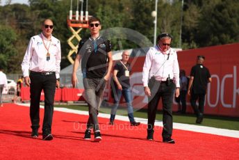 World © Octane Photographic Ltd. Formula 1 – Spanish GP. Paddock. ROKiT Williams Racing – George Russell. Circuit de Barcelona Catalunya, Spain. Saturday 11thth May 2019.