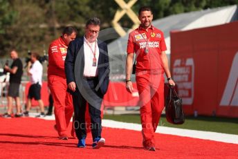World © Octane Photographic Ltd. Formula 1 - Spanish GP. Paddock. Louis Camilleri - CEO of Ferrari and former Chairman of Philip Morris International. Circuit de Barcelona Catalunya, Spain. Saturday 11th May 2019.