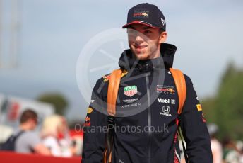 World © Octane Photographic Ltd. Formula 1 – Spanish GP. Paddock. Aston Martin Red Bull Racing RB15 – Pierre Gasly. Circuit de Barcelona Catalunya, Spain. Saturday 11thth May 2019.