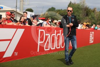 World © Octane Photographic Ltd. Formula 1 – Spanish GP. Paddock. ROKiT Williams Racing – Robert Kubica. Circuit de Barcelona Catalunya, Spain. Saturday 11thth May 2019.