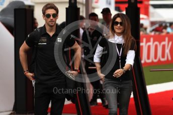 World © Octane Photographic Ltd. Formula 1 – Spanish GP. Paddock. Rich Energy Haas F1 Team VF19 – Romain Grosjean. Circuit de Barcelona Catalunya, Spain. Saturday 11thth May 2019.