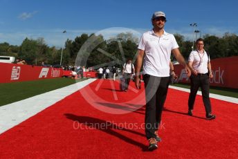 World © Octane Photographic Ltd. Formula 1 – Spanish GP. Paddock. McLaren MCL34 – Carlos Sainz. Circuit de Barcelona Catalunya, Spain. Saturday 11thth May 2019.