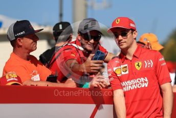 World © Octane Photographic Ltd. Formula 1 – Spanish GP. Paddock. Scuderia Ferrari SF90 – Charles Leclerc. Circuit de Barcelona Catalunya, Spain. Sunday 12th May 2019.