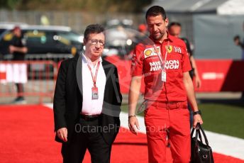 World © Octane Photographic Ltd. Formula 1 - Spanish GP. Paddock. Louis Camilleri - CEO of Ferrari and former Chairman of Philip Morris International. Circuit de Barcelona Catalunya, Spain. Sunday 12th May 2019.