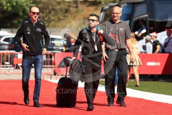 World © Octane Photographic Ltd. Formula 1 – Spanish GP. Paddock. ROKiT Williams Racing – Robert Kubica. Circuit de Barcelona Catalunya, Spain. Sunday 12th May 2019.