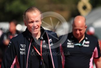 World © Octane Photographic Ltd. Formula 1 - Spanish GP. Paddock. Andrew (Andy) Green - Technical Director at SportPesa Racing Point. Circuit de Barcelona Catalunya, Spain. Sunday 12th May 2019.
