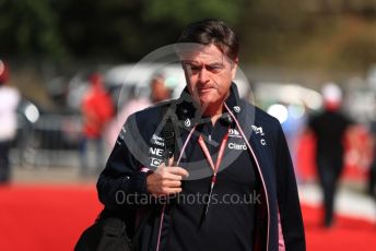 World © Octane Photographic Ltd. Formula 1 - Spanish GP. Paddock. Andy Stevenson – Sporting Director at SportPesa Racing Point. Circuit de Barcelona Catalunya, Spain. Sunday 12th May 2019.