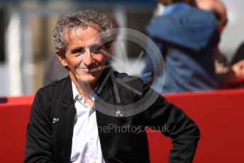 World © Octane Photographic Ltd. Formula 1 - Spanish GP. Paddock. Alain Prost – Special Advisor to Renault Sport Formula 1 Team. Circuit de Barcelona Catalunya, Spain. Sunday 12th May 2019.