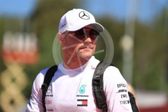 World © Octane Photographic Ltd. Formula 1 – Spanish GP. Paddock. Mercedes AMG Petronas Motorsport AMG F1 W10 EQ Power+ - Valtteri Bottas. Circuit de Barcelona Catalunya, Spain. Sunday 12th May 2019.