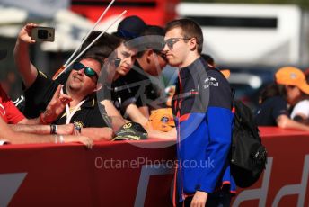 World © Octane Photographic Ltd. Formula 1 – Spanish GP. Paddock. Scuderia Toro Rosso STR14 – Daniil Kvyat. Circuit de Barcelona Catalunya, Spain. Sunday 12th May 2019.