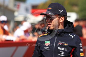 World © Octane Photographic Ltd. Formula 1 – Spanish GP. Paddock. Aston Martin Red Bull Racing RB15 – Pierre Gasly. Circuit de Barcelona Catalunya, Spain. Sunday 12th May 2019.