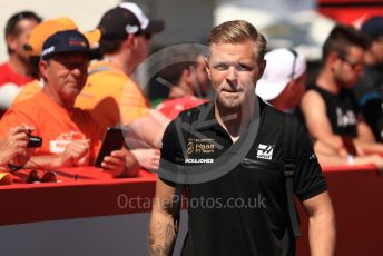 World © Octane Photographic Ltd. Formula 1 – Spanish GP. Paddock. Rich Energy Haas F1 Team VF19 – Kevin Magnussen. Circuit de Barcelona Catalunya, Spain. Sunday 12th May 2019.