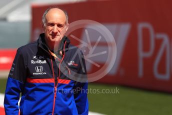 World © Octane Photographic Ltd. Formula 1 - Spanish GP. Paddock. Franz Tost – Team Principal of Scuderia Toro Rosso. Circuit de Barcelona Catalunya, Spain. Sunday 12th May 2019.