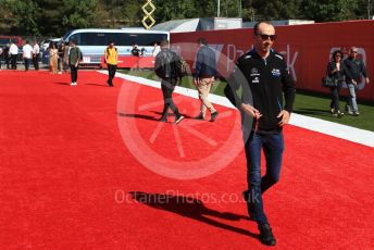 World © Octane Photographic Ltd. Formula 1 – Spanish GP. Paddock. ROKiT Williams Racing – Robert Kubica. Circuit de Barcelona Catalunya, Spain. Sunday 12th May 2019.