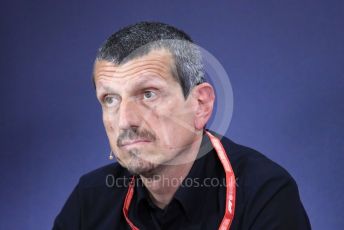 World © Octane Photographic Ltd. Formula 1 – Spanish GP. FIA Team Press Conference. Guenther Steiner  - Team Principal of Rich Energy Haas F1 Team. Circuit de Barcelona Catalunya, Spain. Friday 10th May 2019.