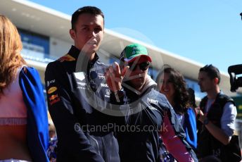 World © Octane Photographic Ltd. Formula 1 – United States GP - Drivers’ Parade. Aston Martin Red Bull Racing RB15 – Alexander Albon. Circuit of the Americas (COTA), Austin, Texas, USA. Sunday 3rd November 2019.