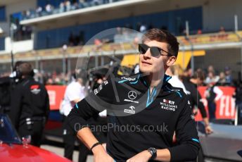 World © Octane Photographic Ltd. Formula 1 – United States GP - Drivers’ Parade. ROKiT Williams Racing FW 42 – George Russell. Circuit of the Americas (COTA), Austin, Texas, USA. Sunday 3rd November 2019.