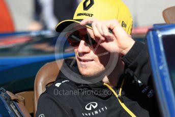 World © Octane Photographic Ltd. Formula 1 – United States GP - Drivers’ Parade. Renault Sport F1 Team RS19 – Nico Hulkenberg. Circuit of the Americas (COTA), Austin, Texas, USA. Sunday 3rd November 2019.