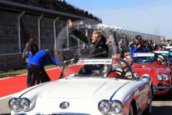 World © Octane Photographic Ltd. Formula 1 – United States GP - Drivers’ Parade. Haas F1 Team VF19 – Kevin Magnussen. Circuit of the Americas (COTA), Austin, Texas, USA. Sunday 3rd November 2019.